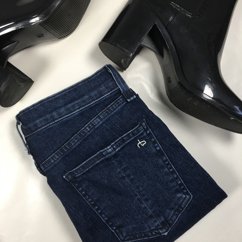 Rag & Bone • 10 Inch Capri Jean Size 28 Side Slit - Picture 2 of 8